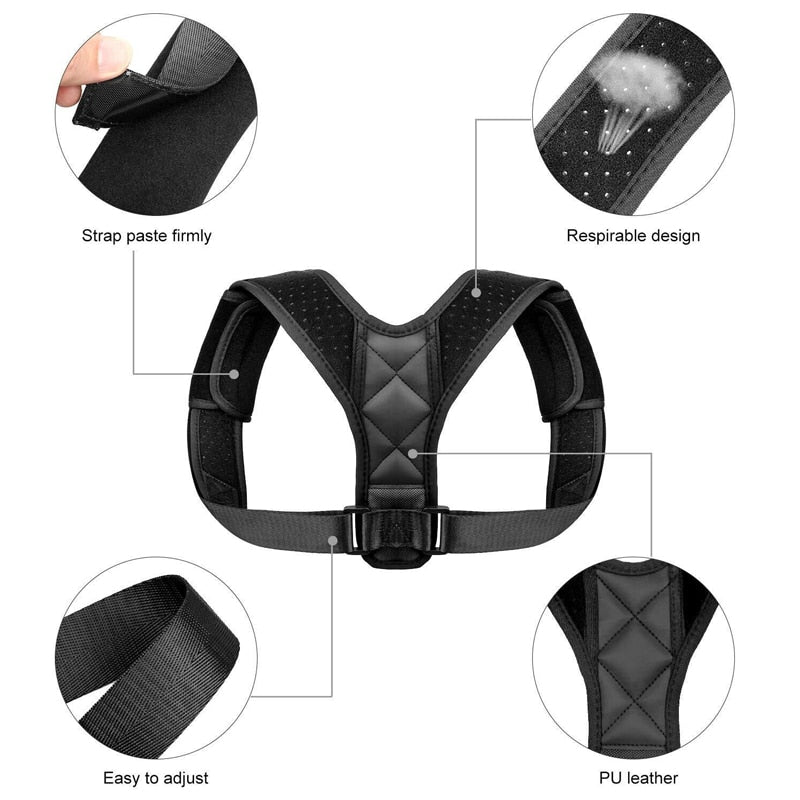 Back Posture Corrector, Belt Adjustable